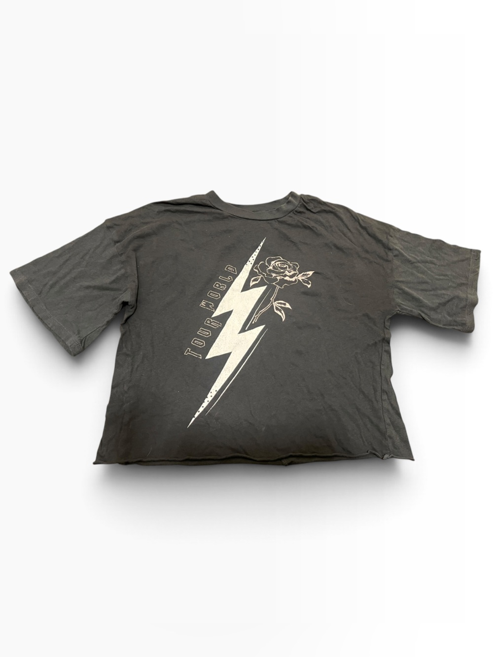 Grayson/Threads World Tour Graphic Tee Charcoal Gray Size XS